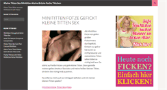 Desktop Screenshot of kleinetittensex.com